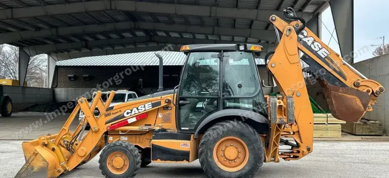 2010 Case 580 Super N photo 8