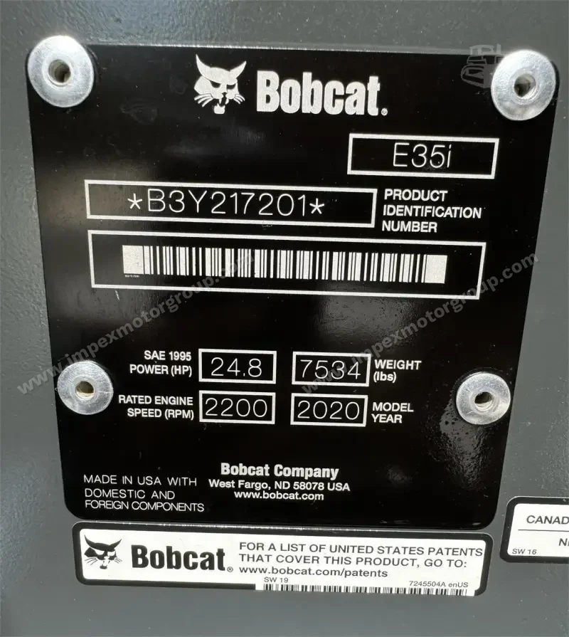 2019 BOBCAT E35I photo 15