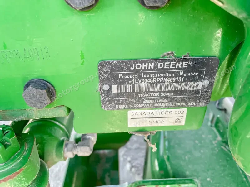 2020 John Deere 3046R Tractor Package photo 13