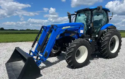2023 New Holland T6.145 MFWD Tractor W/Loader | Agriculture