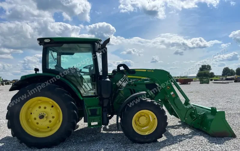 2016 John Deere 6130R MFWD Tractor W/Loader | Agriculture photo 4