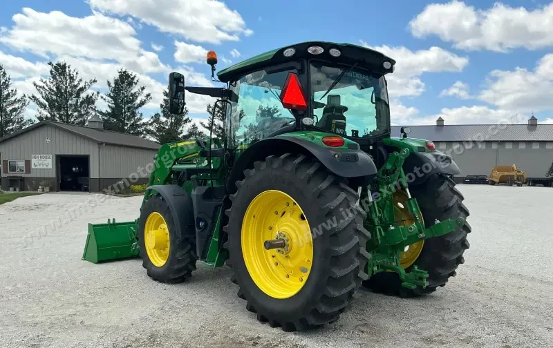 2022 John Deere 6145R MFWD Tractor W/Loader | Agriculture photo 7