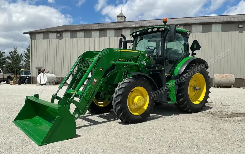 2022 John Deere 6145R MFWD Tractor W/Loader | Agriculture