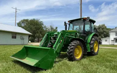 2019 John Deere 5100E MFWD Tractor W/540M Loader | Agriculture