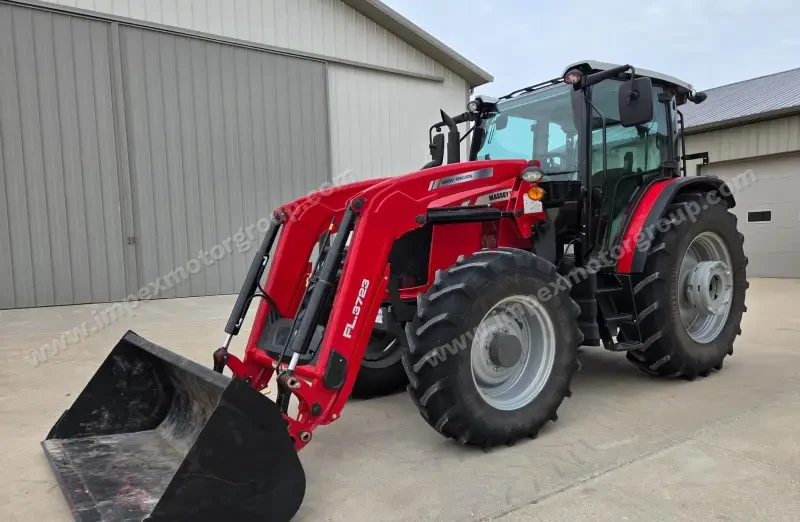 2022 Massey Ferguson 6713 MFWD Tractor W/FL3723 Loader