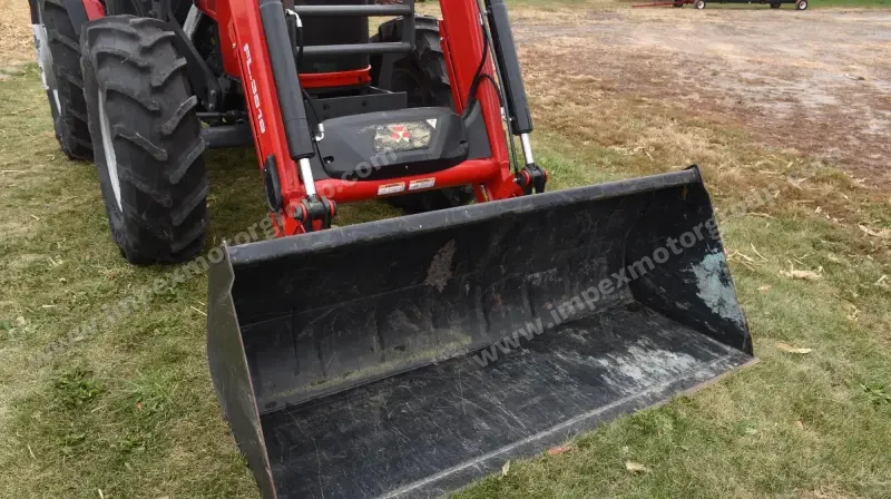 2022 Massey Ferguson 5711 Dyna-4 MFWD Tractor W/Loader | Agriculture photo 33