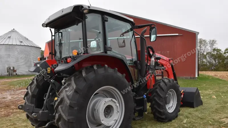 2022 Massey Ferguson 5711 Dyna-4 MFWD Tractor W/Loader | Agriculture photo 5