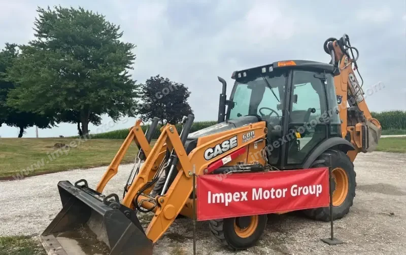 2015 Case 580 Super N 4x4 Loader Backhoe W/Extendahoe | Construction