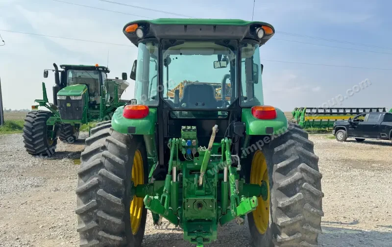 2014 John Deere 6140D MFWD Tractor W/Loader photo 5