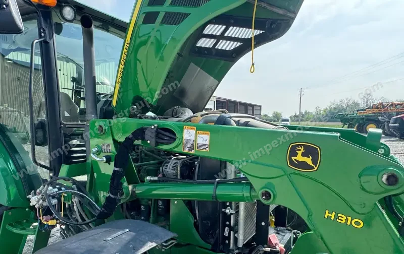 2014 John Deere 6140D MFWD Tractor W/Loader photo 35